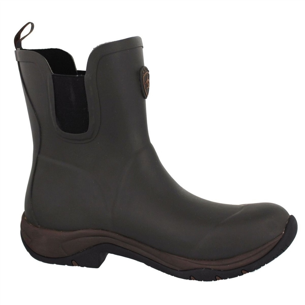 ARIAT Storm Stopper Jod Rubber Boot in Dark Brown